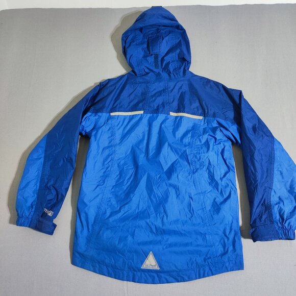 L.L.Bean Jacket Boy's size M (10-12) blue colour with reflective fleece lining - Picture 4 of 16